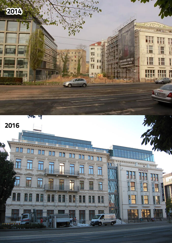Kosmos-Haus In Leipzig/Germany - Reconstructed With A Modern Roof In 2016
