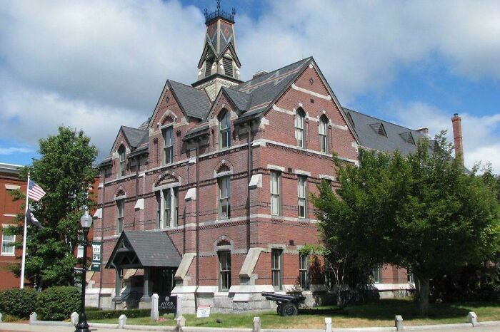 The Town Hall Of Ayer, Ma Was Going To Be Torn Down, But A Group Got Together To Save It