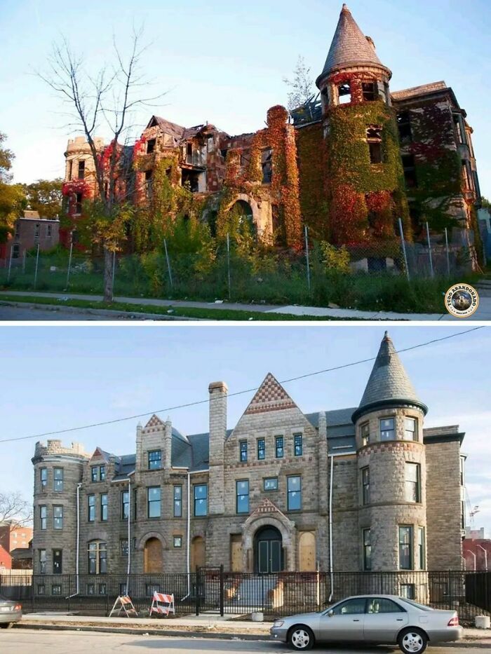 Restoration At James Scott's Abandoned Detroit Mansion