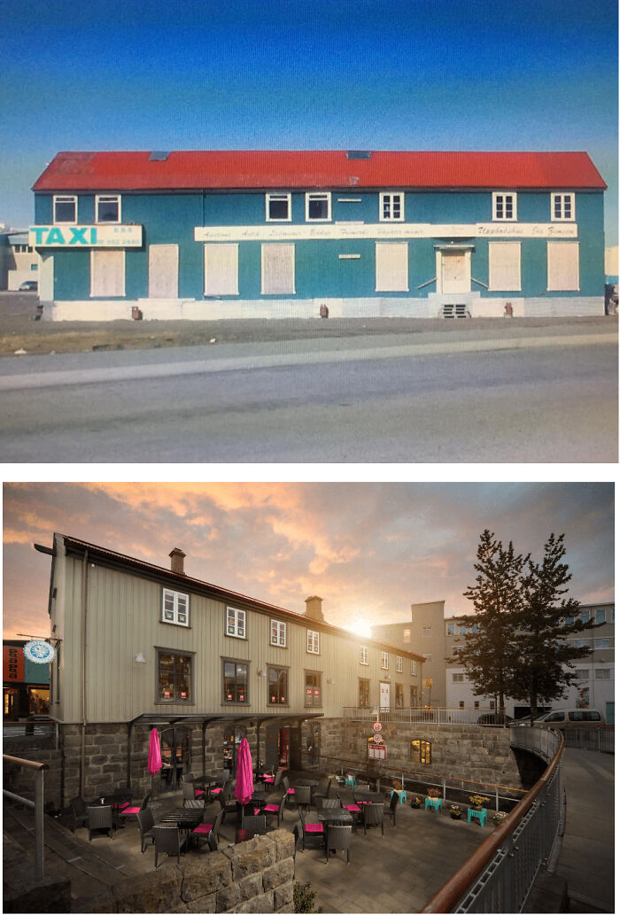 Built In The Late 19th Century In Reykjavík, Iceland, The Zimsen House Was In The Way Of A Large Construction Project Back In 2008. Instead Of Being Demolished, The House Was Moved To Another Part Of Reykjavík Centrum And Restored, Where It Still Stands Today