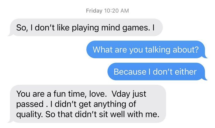 After 4 Dates. That Was Enough For Me Not To Even Respond