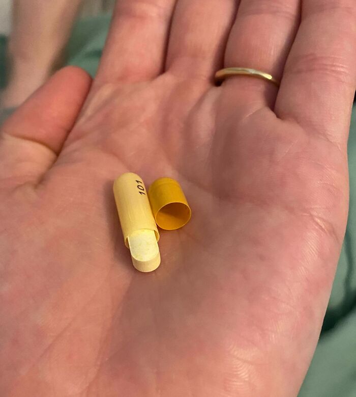 My Antibiotic Is A Tablet Inside Of A Capsule