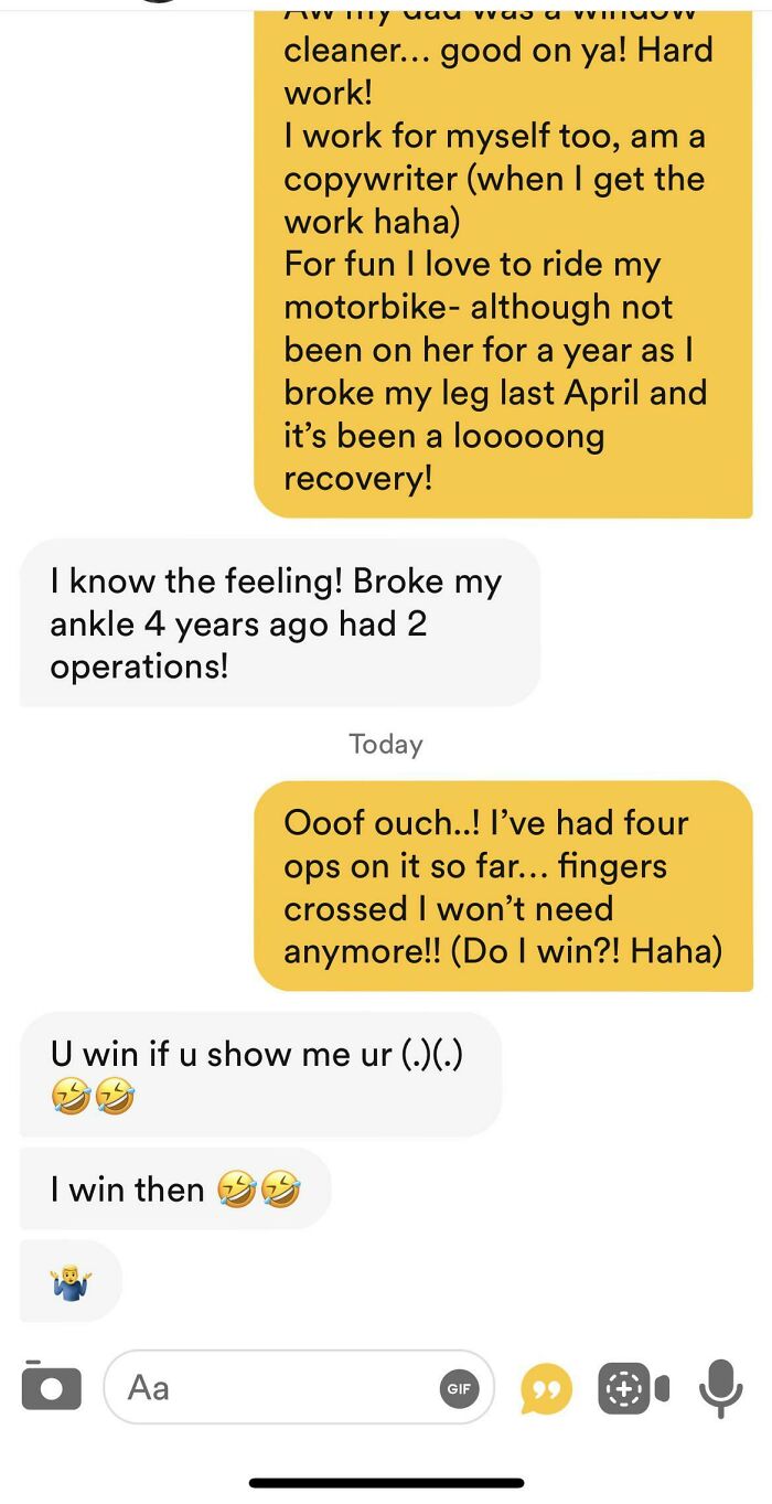 And We Were Getting On So Well