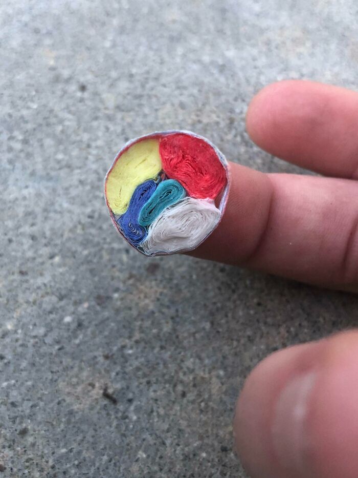 This Is The Confetti Inside Of A Party Popper