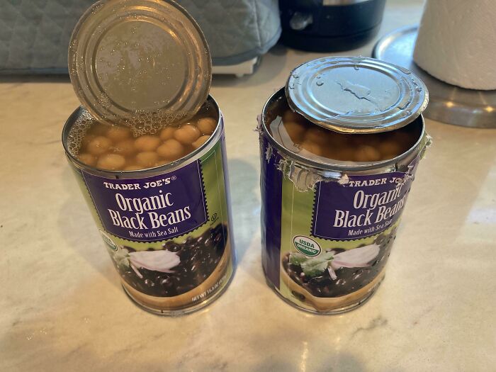 Bought Two Cans Of Organic Black Beans, Both Were Filled With Garbonzo Beans 