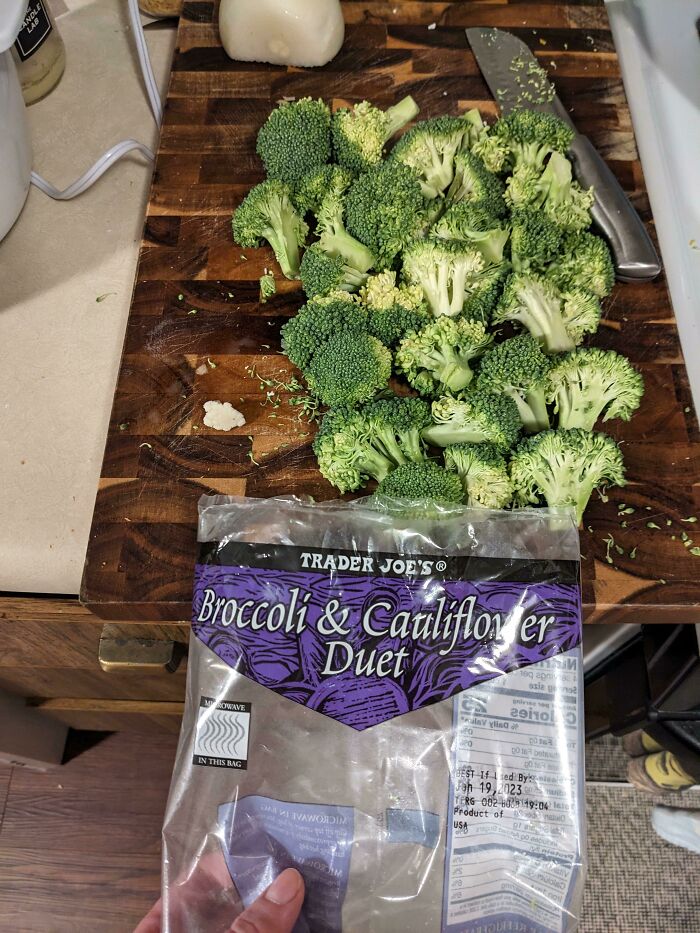 "Broccoli And Cauliflower Duet"
