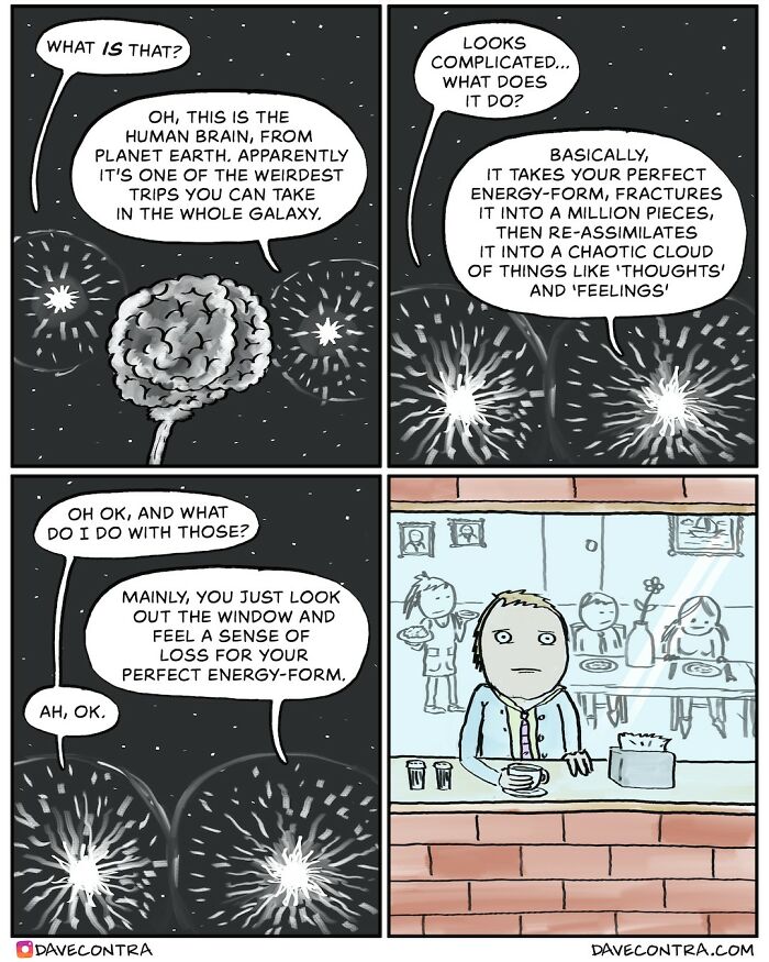 New Whimsically Dark Comics By Dave Contra That You Won’t Believe Your Eyes