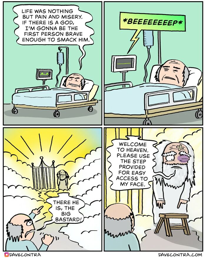 New Whimsically Dark Comics By Dave Contra That You Won’t Believe Your Eyes