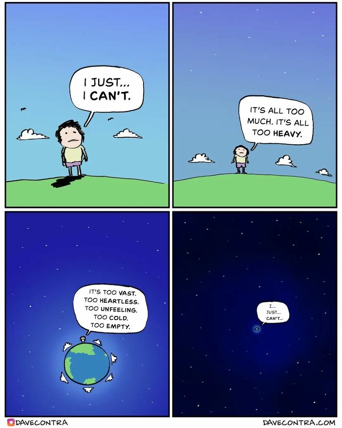 New Whimsically Dark Comics By Dave Contra That You Won’t Believe Your Eyes