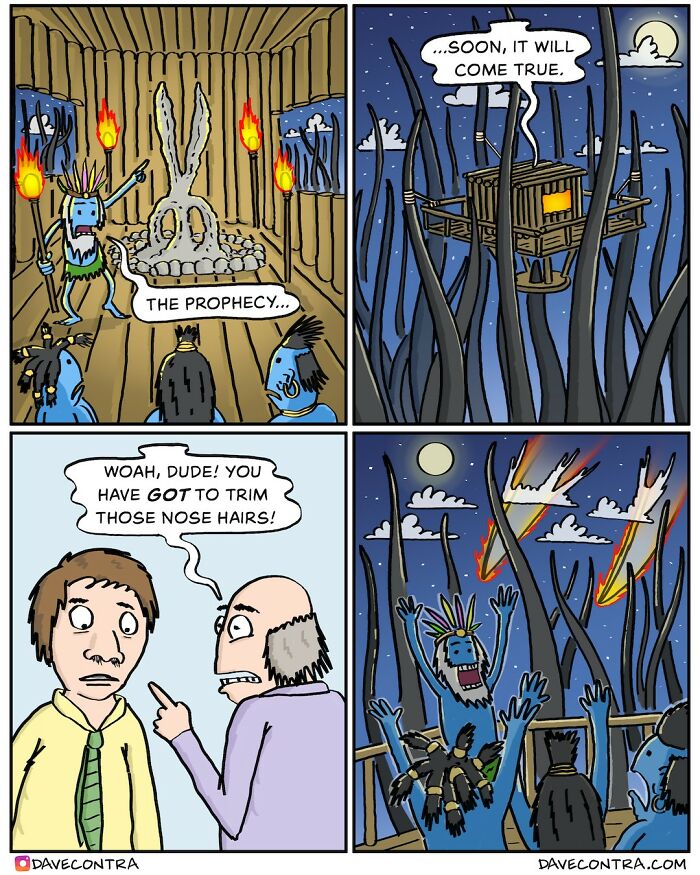 New Whimsically Dark Comics By Dave Contra That You Won’t Believe Your Eyes