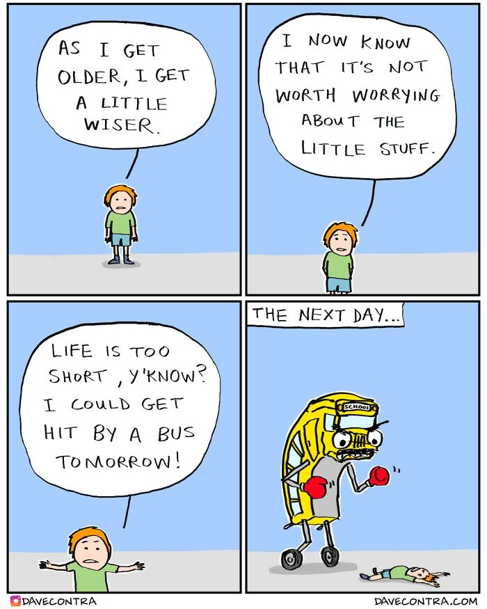 New Whimsically Dark Comics By Dave Contra That You Won’t Believe Your Eyes