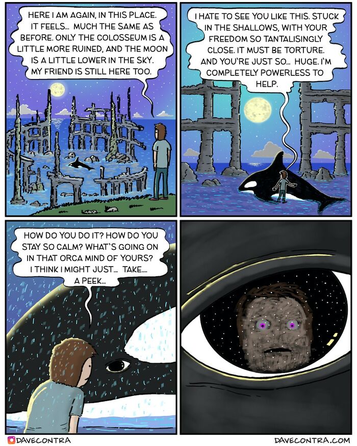 New Whimsically Dark Comics By Dave Contra That You Won’t Believe Your Eyes