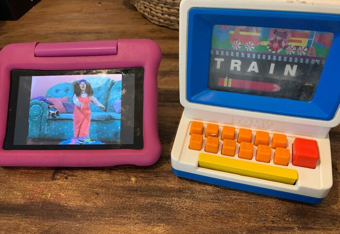 My Child’s Tablet Compared To My Childhood “Computer”