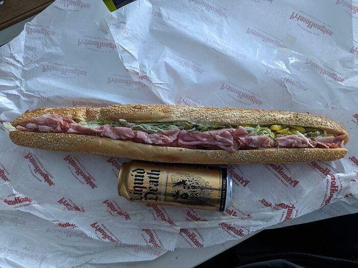 This Italian Hoagie I Got Today