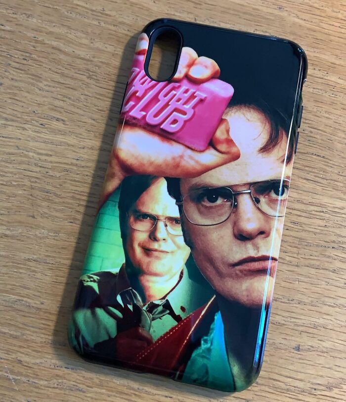 My New “Dwight Club” Phone Case