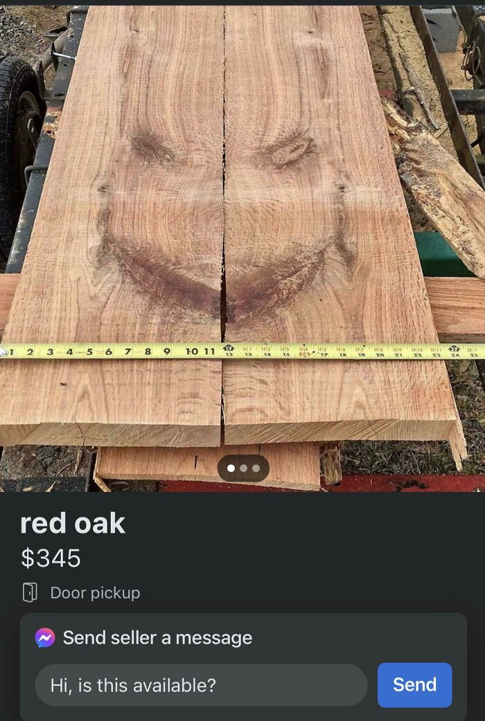 I’m Afraid Of This Wood For Sale On Facebook Marketplace