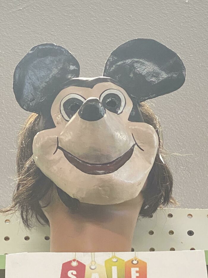 I Was Out Thrifting And Came Across This Halloween Mask
