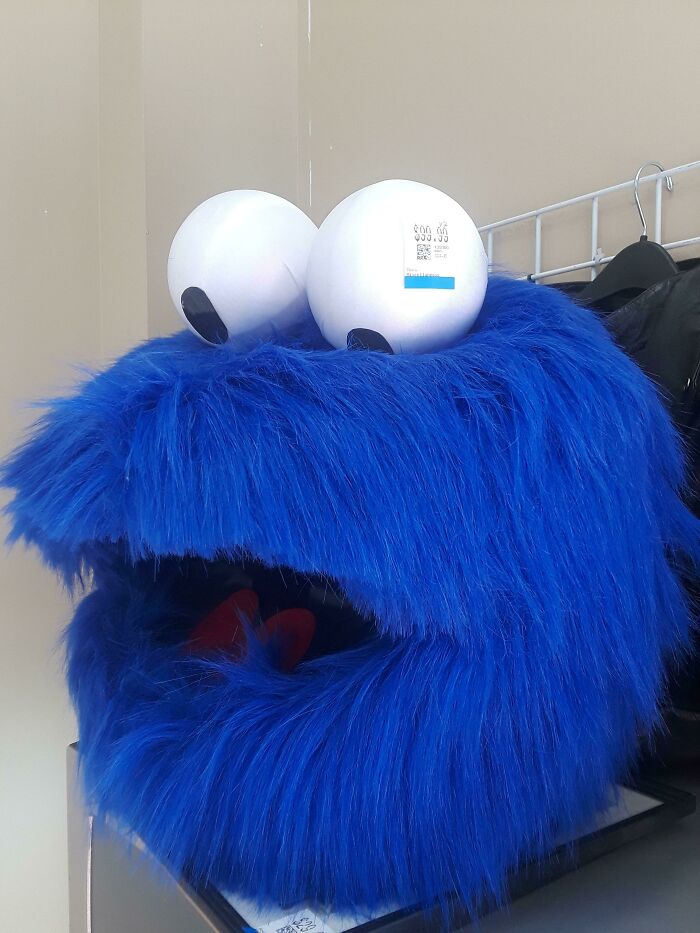 Catch & Release Cookie Monster Head