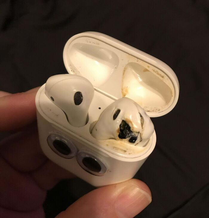 Friend Of Mine Hid My AirPods In A Box Of Chicken Nuggets That I Proceeded To Microwave Without Opening The Box