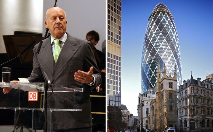 Pictures of Norman Foster and Mary Axe Aka the Gerkin