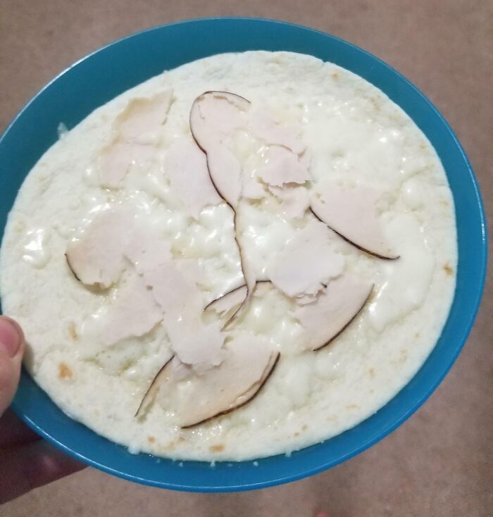 Microwave Pizza I Made