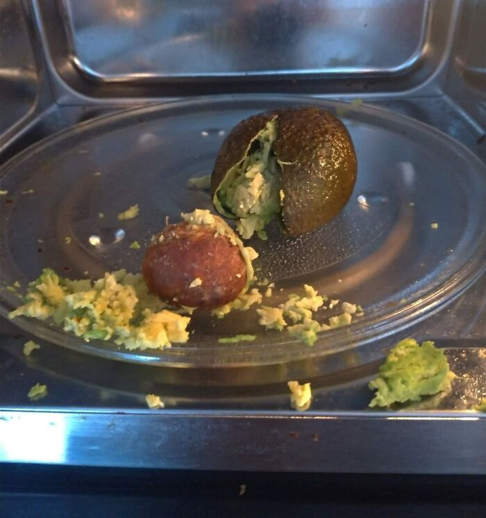 Don't Try To Microwave An Avocado