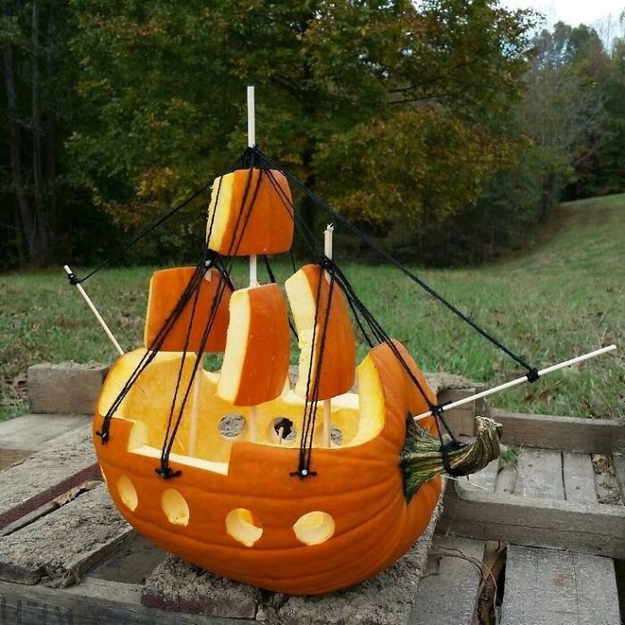 Pumpkin Ship