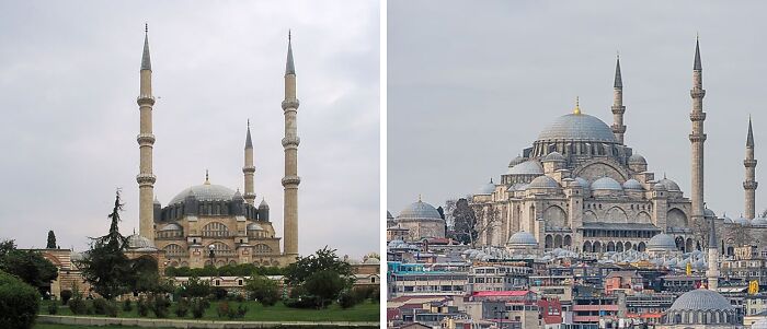 Pictures of Selimiye Mosque & Süleymaniye Mosque
