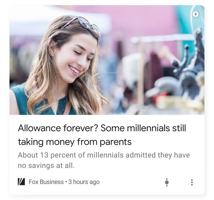 I Didn't Know It Was A Bad Thing To Get Financial Help From Your Family