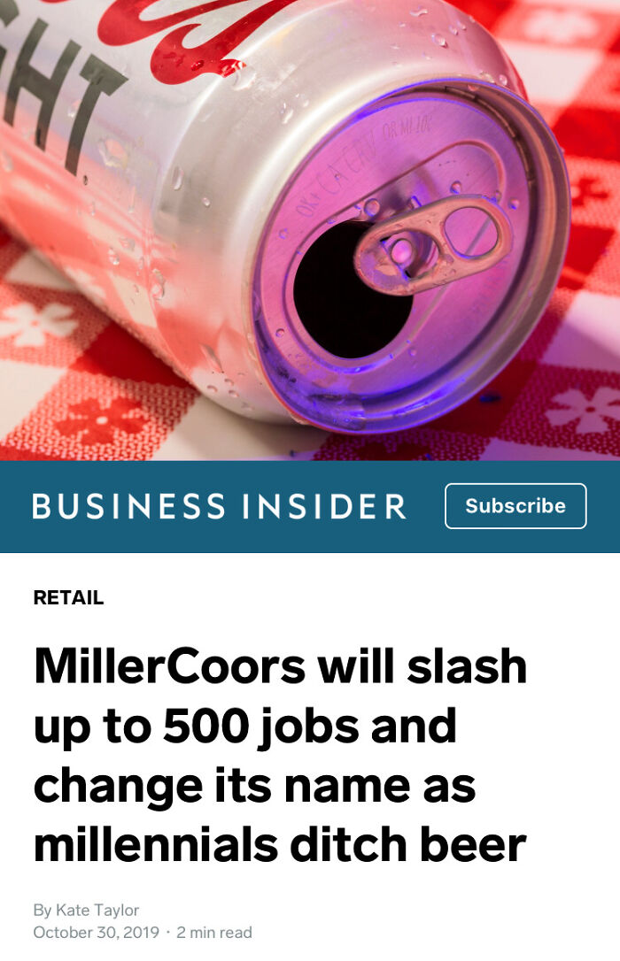 Or Maybe Your “Beer” Just Sucks