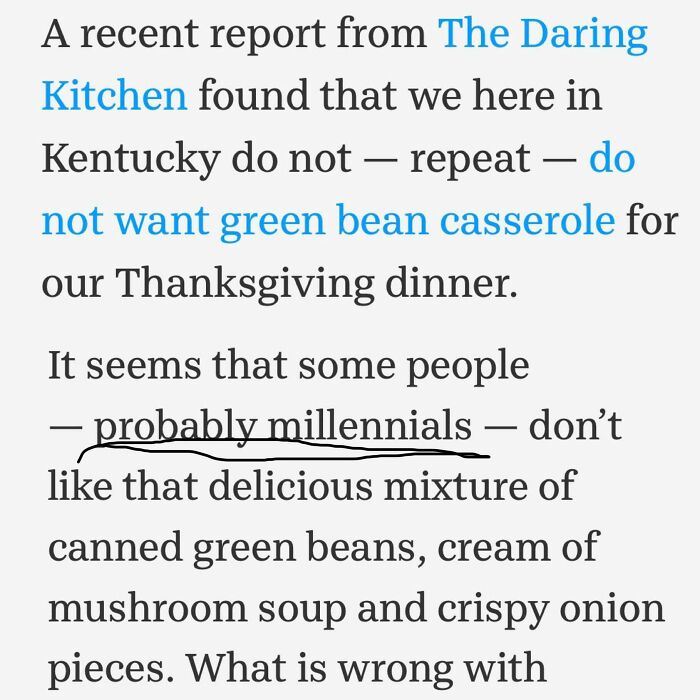 Killing Green Bean Casserole In Ky