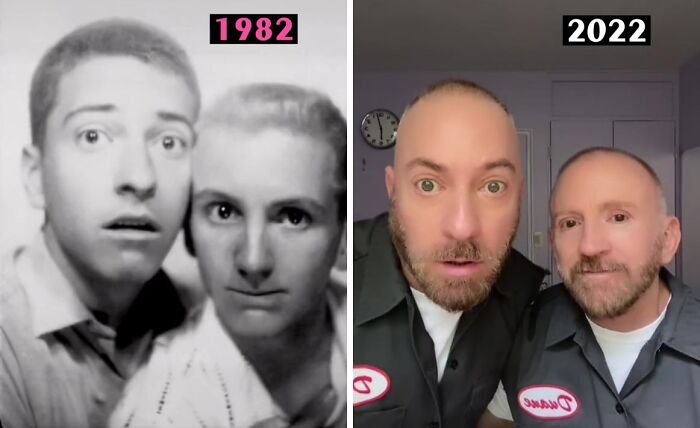 Gay Couple Recreates 30 Photos From The '80s And '90s, And The Internet Is Going Crazy