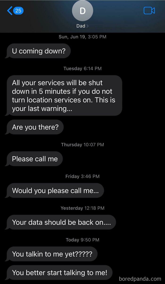 I [m21] Turned Off My Location Services For My Own Privacy