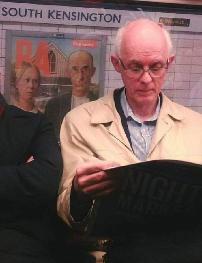 30 Of The Funniest Photos Of People Sitting Under Subway Signs That Resemble Them, As Shared On ‘Subway Creatures’