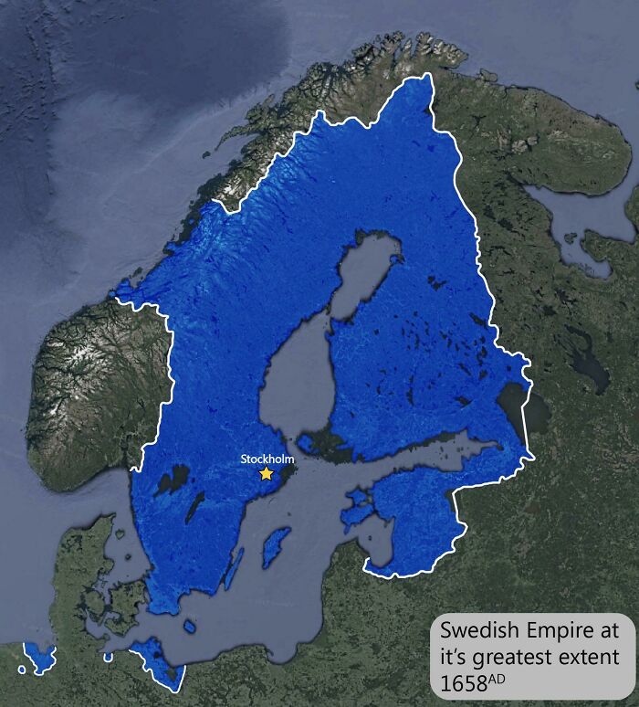 The Swedish Empire At It’s Height