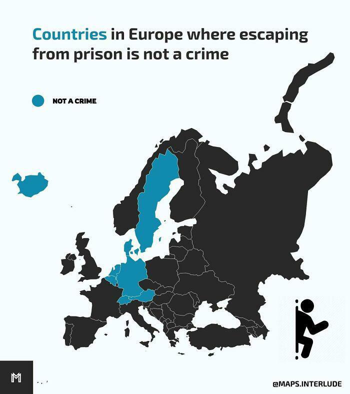 Countries In Europe Where Escaping From Prison Isn’t A Crime
