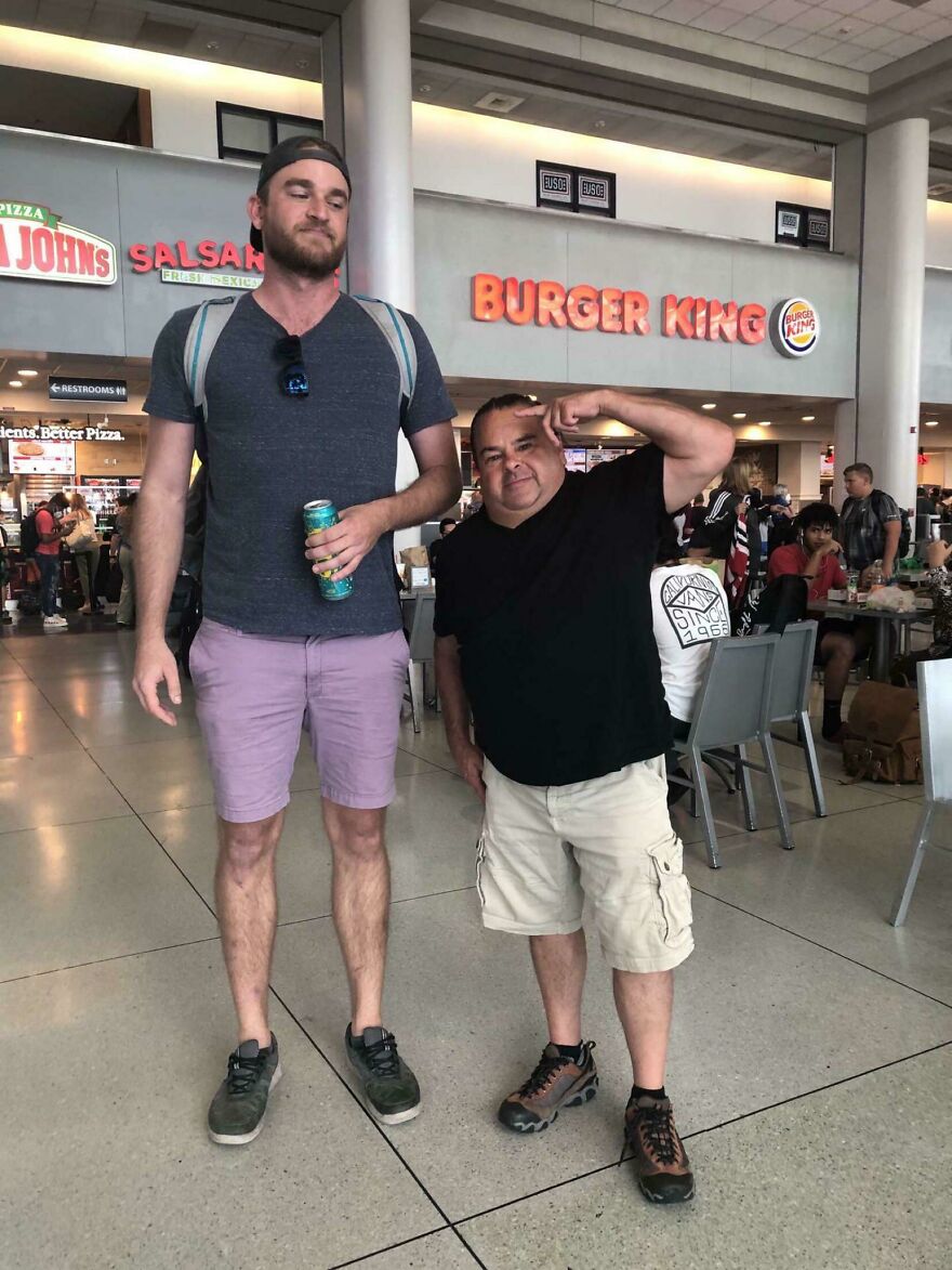 I Met The Meme Guy At The Airport