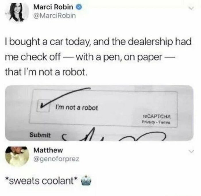 I'm Not A Robot