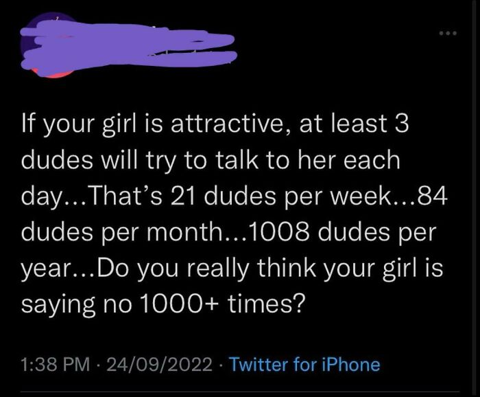 Attractive Girlfriends Have Literally Thousands Of Other Options And Therefore Won't Stay Faithful Apparently