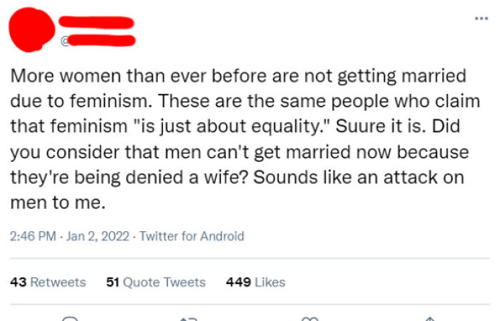 You Heard It Here Folks, Women Are "Denying" Men Marriage