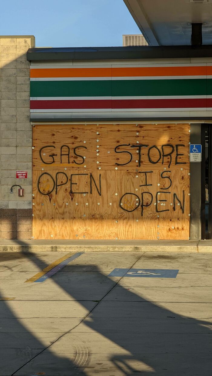 Gas Store Open Is Open