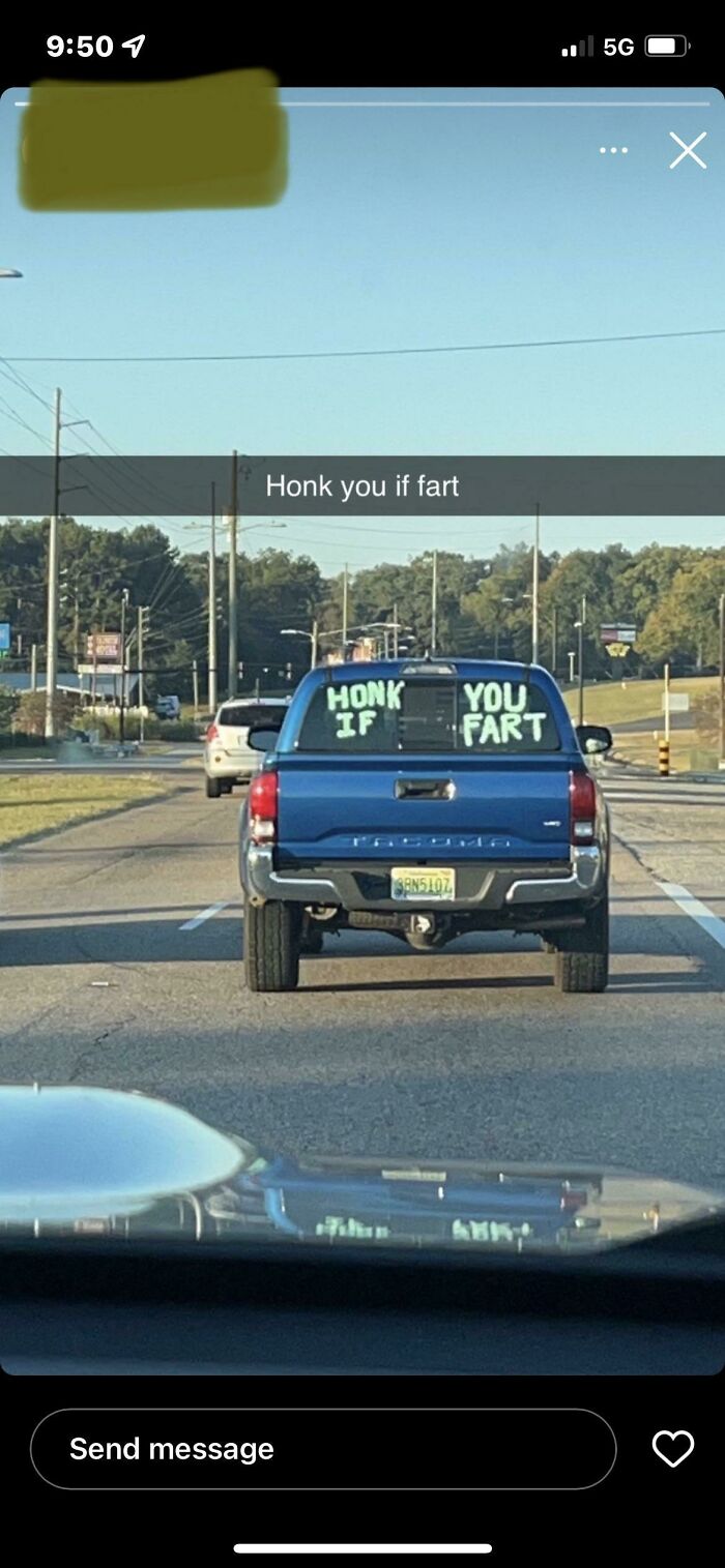 Honk You If Fart