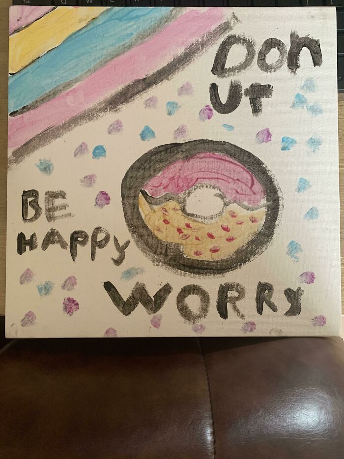 Donut Be Happy Worry