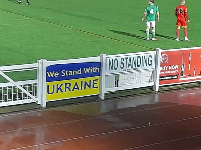 We Stand With No Standing Ukraine