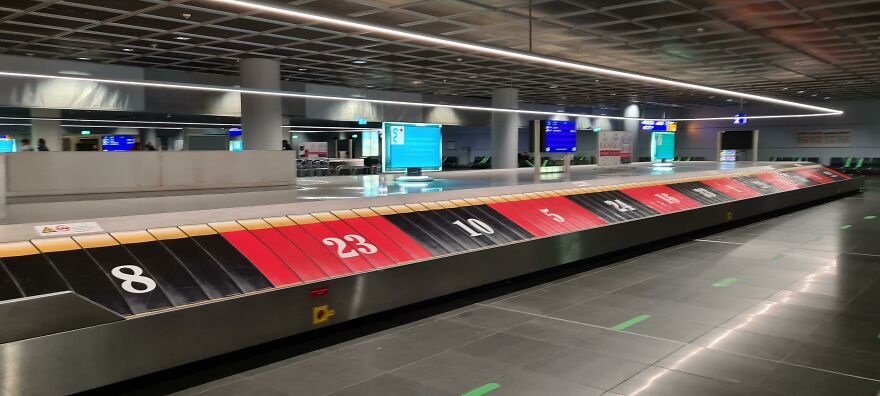 There's A Roulette Minigame At The Frankfurt Airport Baggage Claim