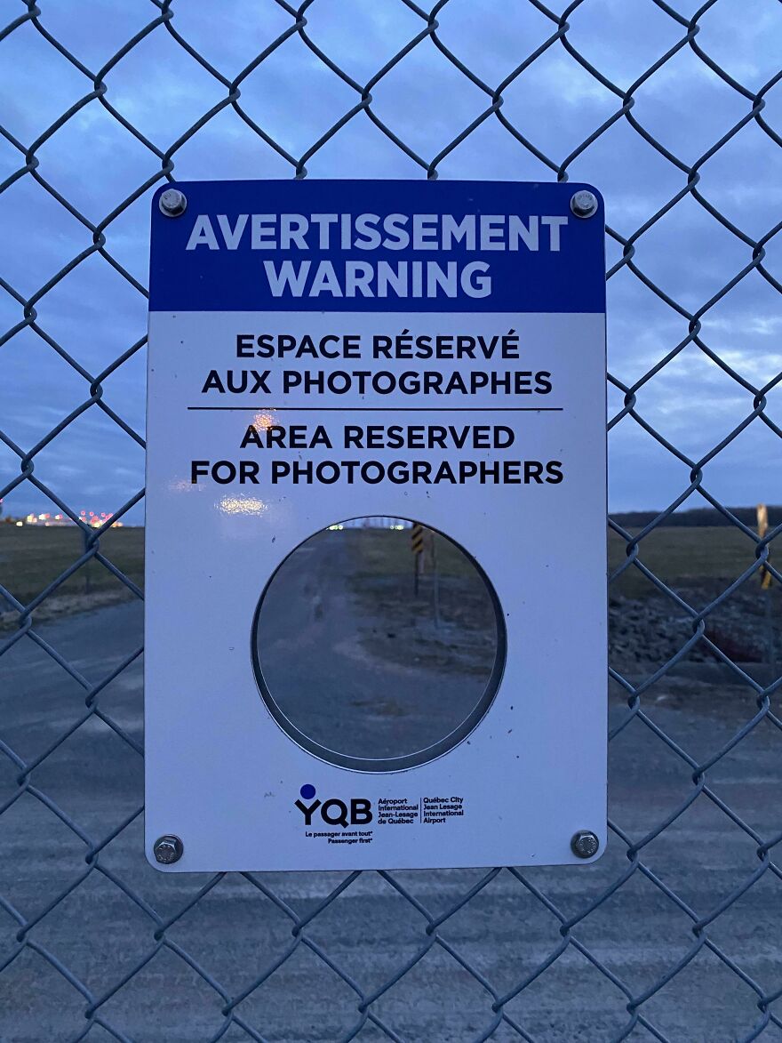 A Glory Hole For Photographers At Local Airport