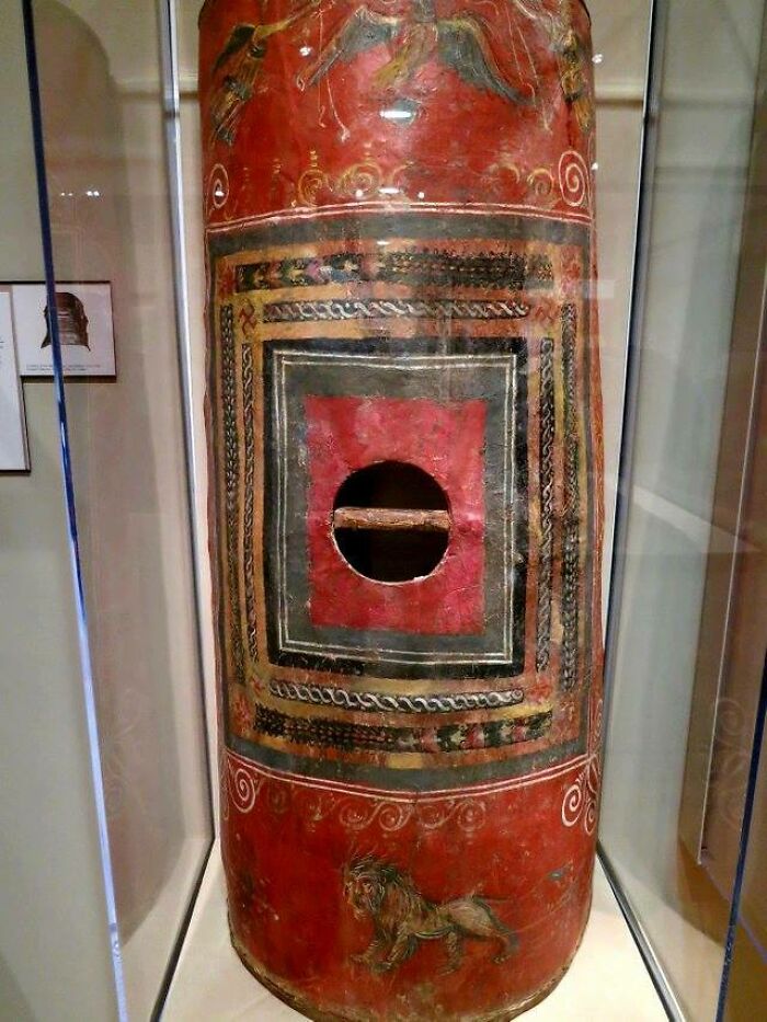 The Only Surviving Example Of An Iconic Roman “Scutum” Shield