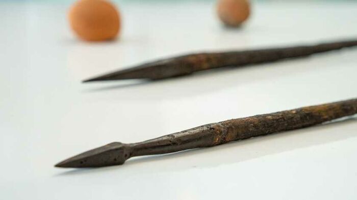 First Ever Intact Ballista Arrow Uncovered In Utrecht (Augusta Treverorum), Netherlands