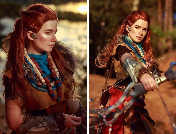 Aloy From Horizon Cosplay