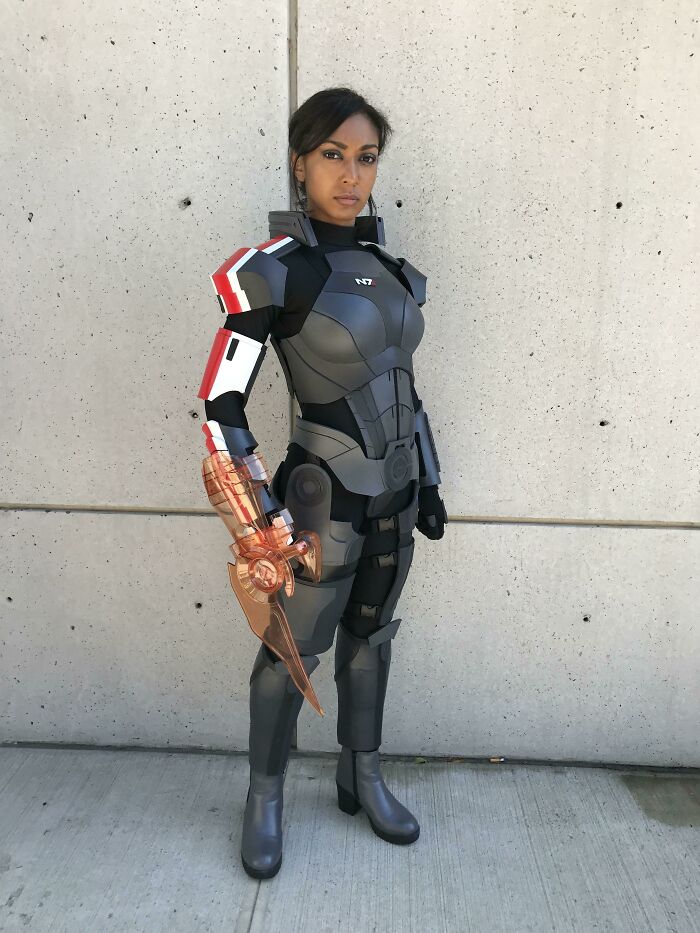 Commander Shepard From Mass Effect Cosplay